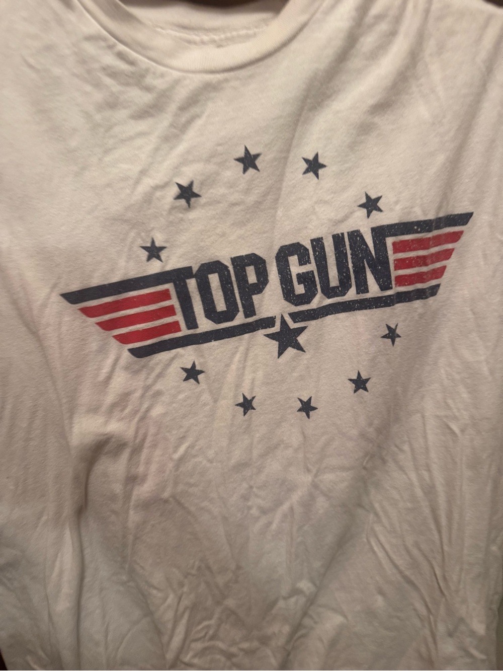 Men’s Large Top Gun Short Sleeve Shirt